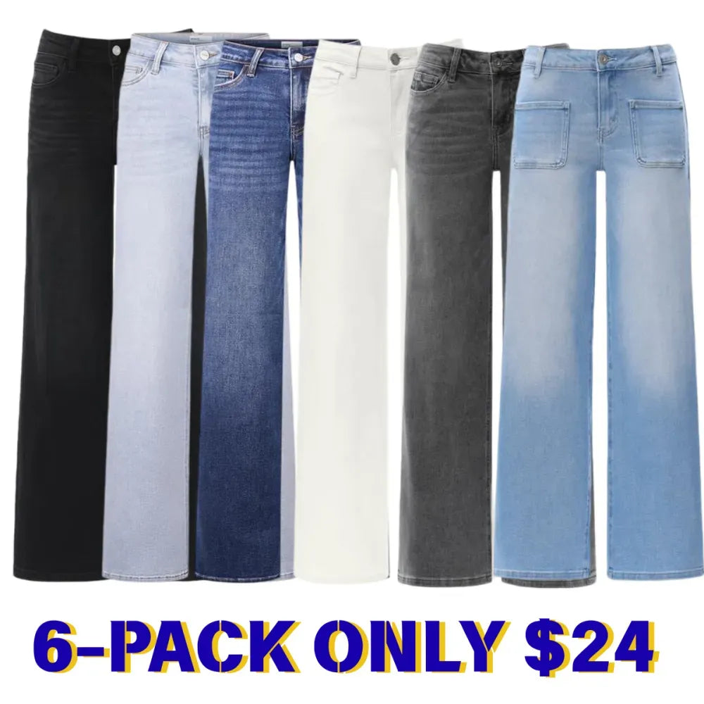 🔥FINAL 2 HOURS: FLASH SALE🔥Women's Simple and Comfortable Jeans