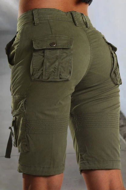 New Hot 2026🔥Stretch cargo shorts with flap pockets design