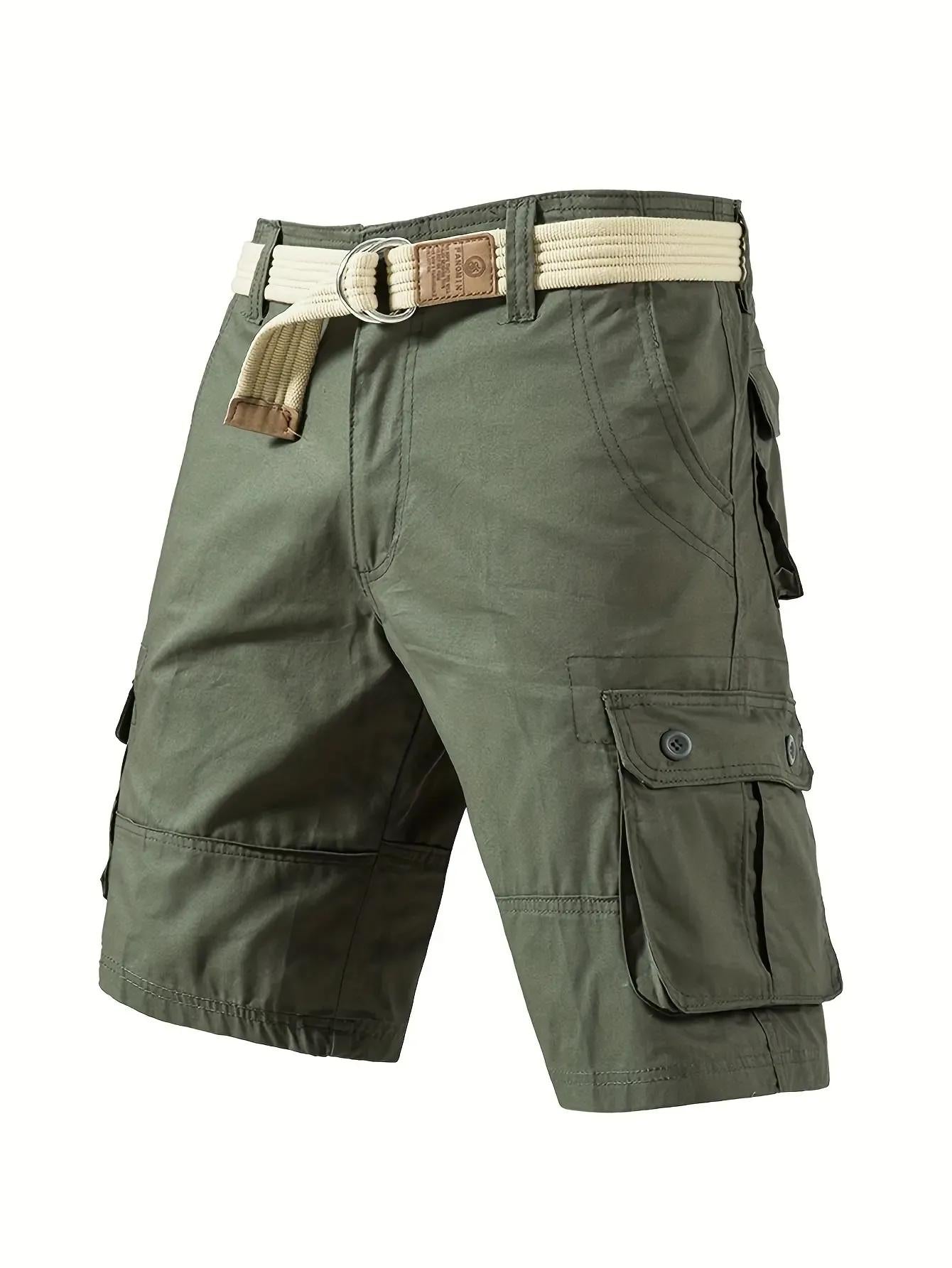 Men's Tactical Multi-Pocket Cargo Shorts