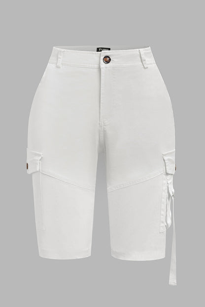 New Hot 2026🔥Stretch cargo shorts with flap pockets design