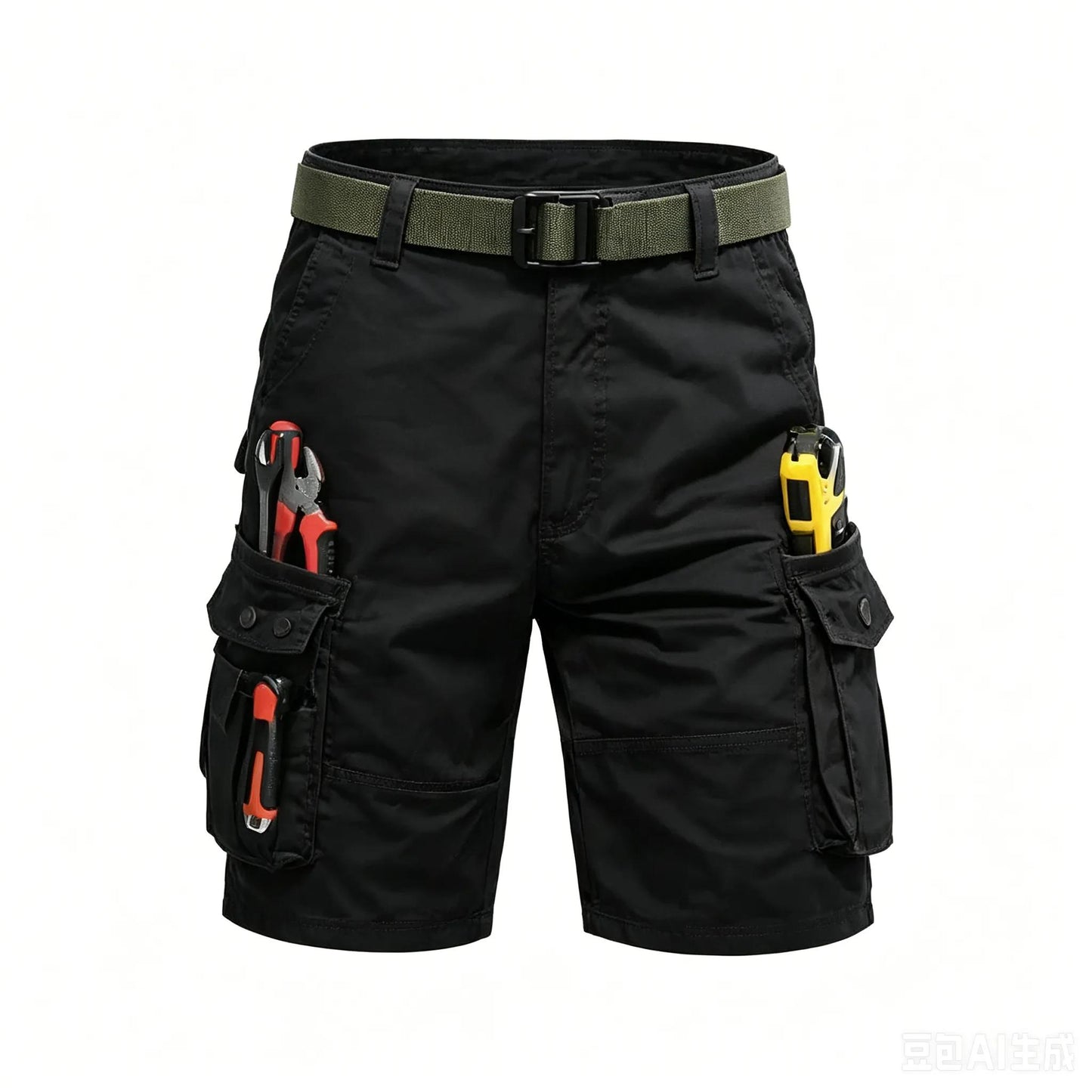 Men's Tactical Multi-Pocket Cargo Shorts
