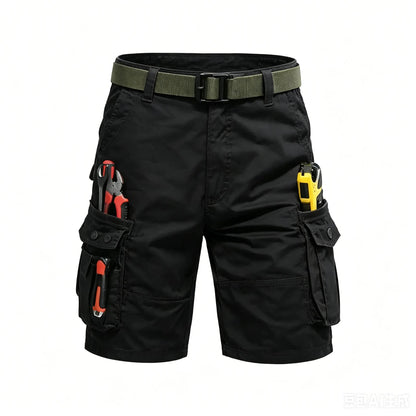 Men's Tactical Multi-Pocket Cargo Shorts