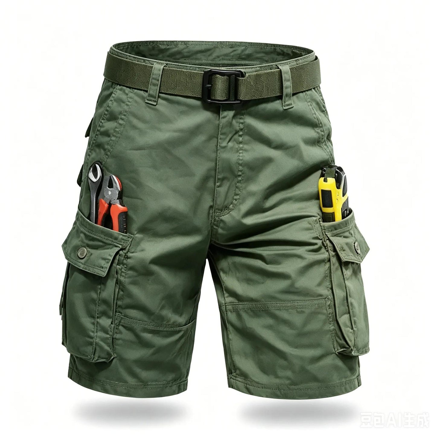 Men's Tactical Multi-Pocket Cargo Shorts