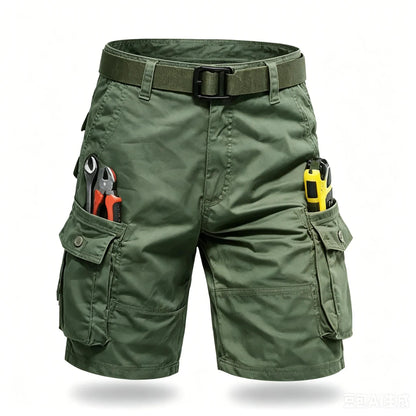 Men's Tactical Multi-Pocket Cargo Shorts