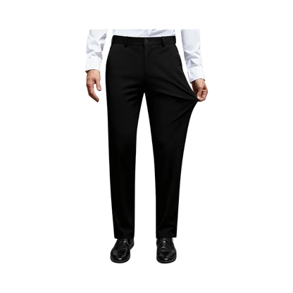 Men Stretch Dress Pants Casual Formal Trousers