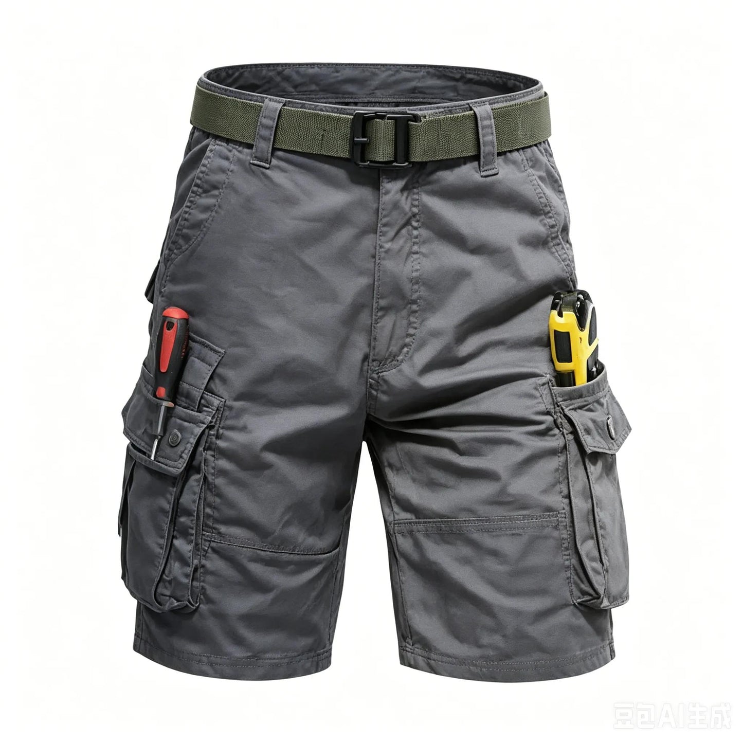 Men's Tactical Multi-Pocket Cargo Shorts