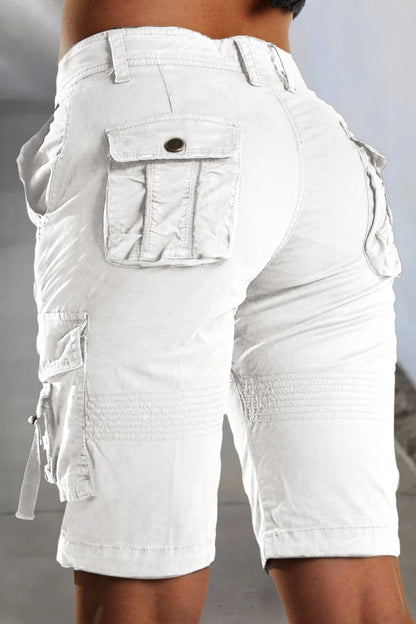 New Hot 2026🔥Stretch cargo shorts with flap pockets design