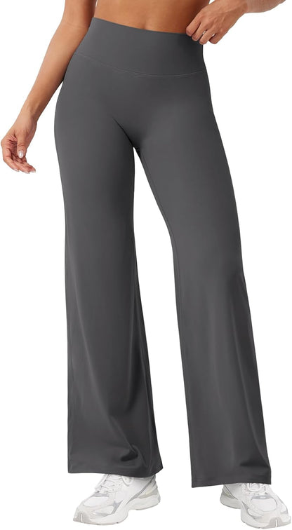 Workout Leggings Womens No Front Seam Straight Leggings 29"/ 31.5"/ 33"/ 35" High Waist Buttery Eddiy Gym Yoga Pants