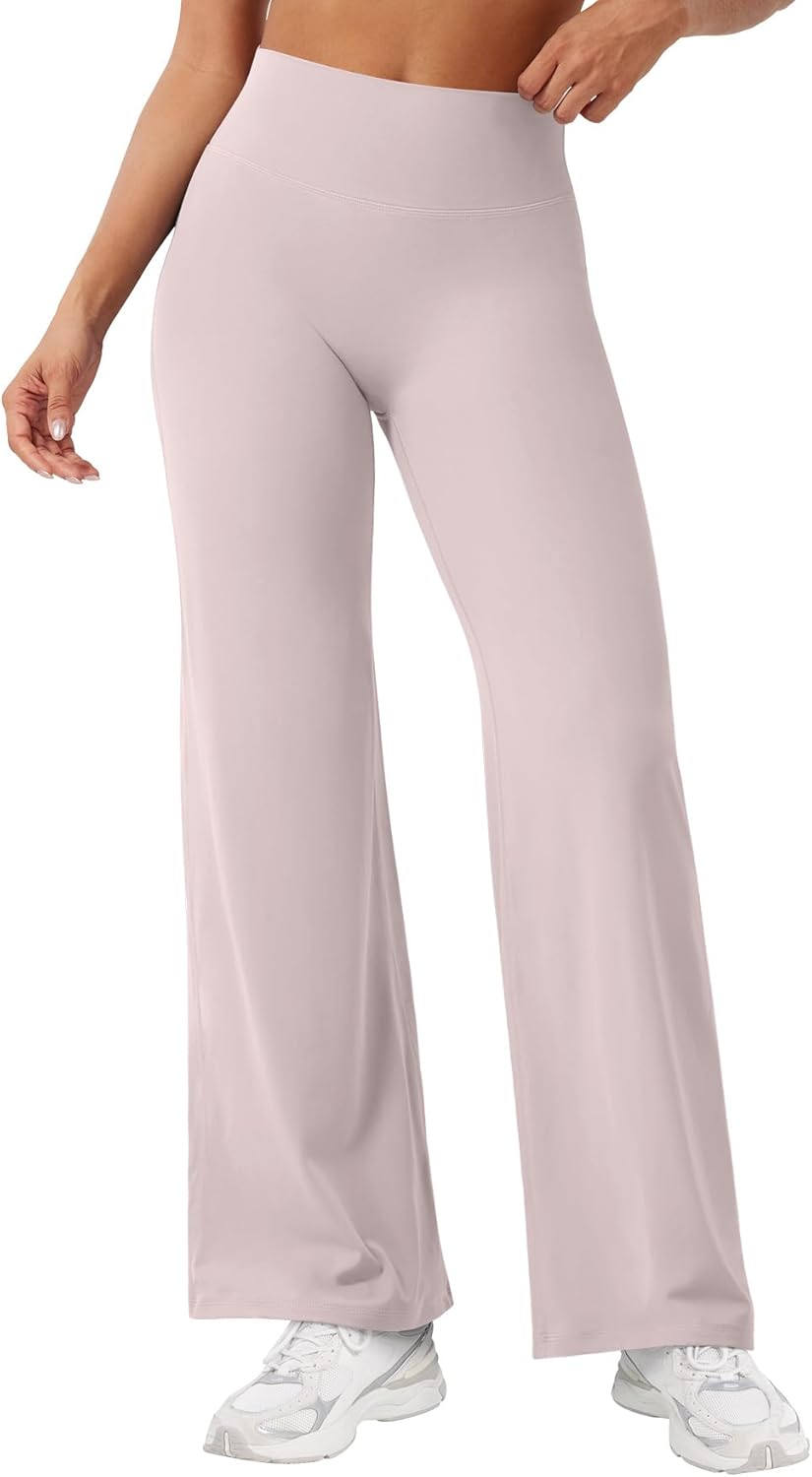 Workout Leggings Womens No Front Seam Straight Leggings 29"/ 31.5"/ 33"/ 35" High Waist Buttery Eddiy Gym Yoga Pants