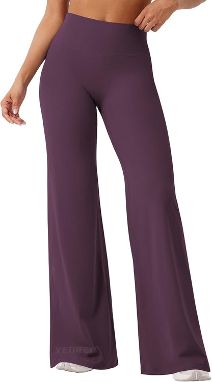 Workout Leggings Womens No Front Seam Straight Leggings 29"/ 31.5"/ 33"/ 35" High Waist Buttery Eddiy Gym Yoga Pants