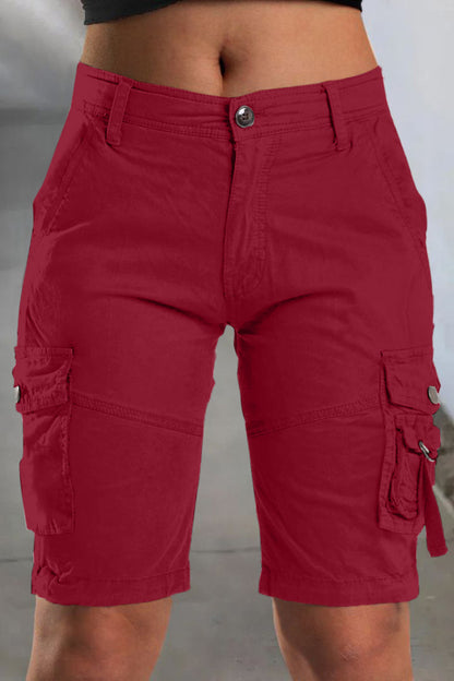 New Hot 2026🔥Stretch cargo shorts with flap pockets design