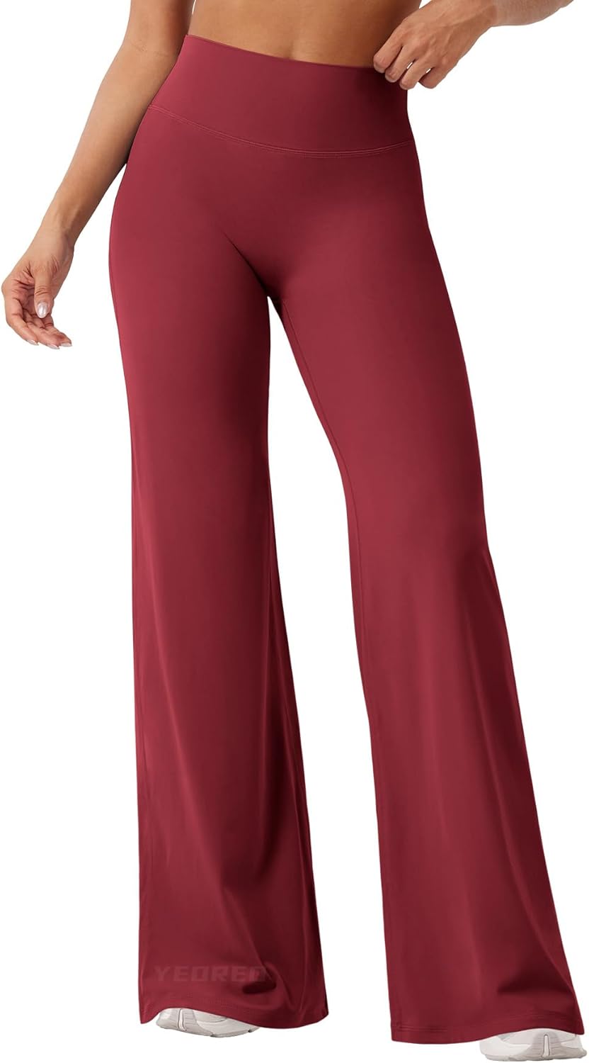 Workout Leggings Womens No Front Seam Straight Leggings 29"/ 31.5"/ 33"/ 35" High Waist Buttery Eddiy Gym Yoga Pants