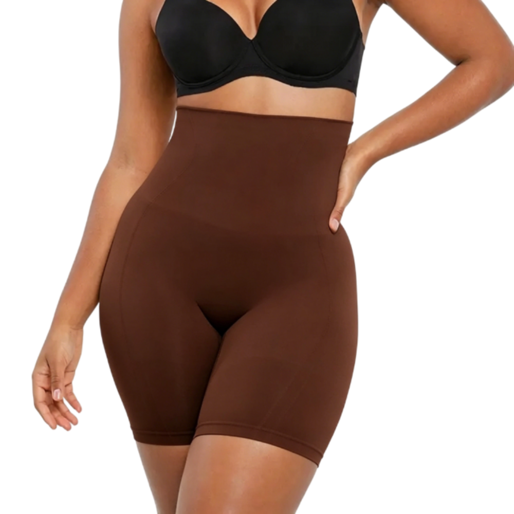 Women Seamless High Waisted Body Shaper Thigh Slimming Underwear