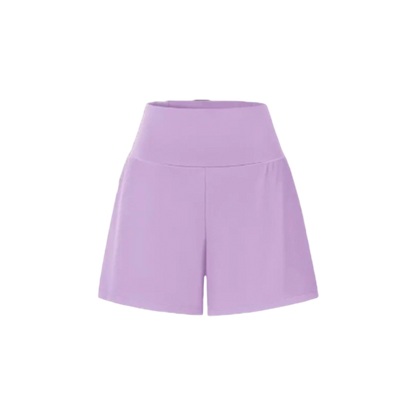 Super High Waisted Back Pocket & Side Hidden Pocket 2-in-1 Yoga Shorts