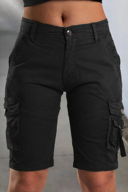 New Hot 2026🔥Stretch cargo shorts with flap pockets design