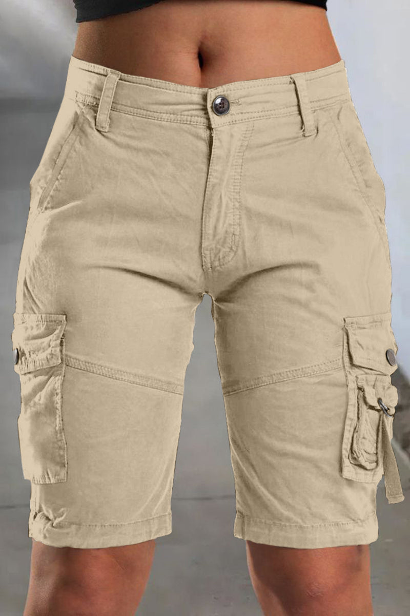 New Hot 2026🔥Stretch cargo shorts with flap pockets design