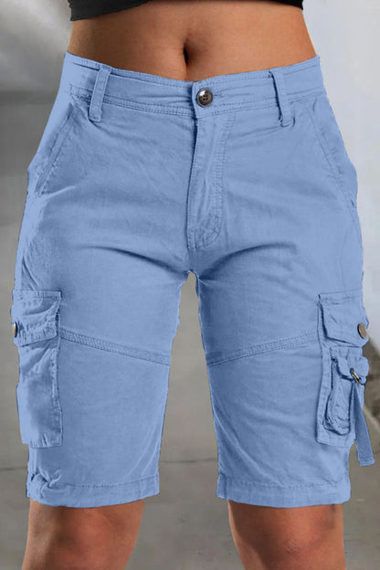 New Hot 2026🔥Stretch cargo shorts with flap pockets design