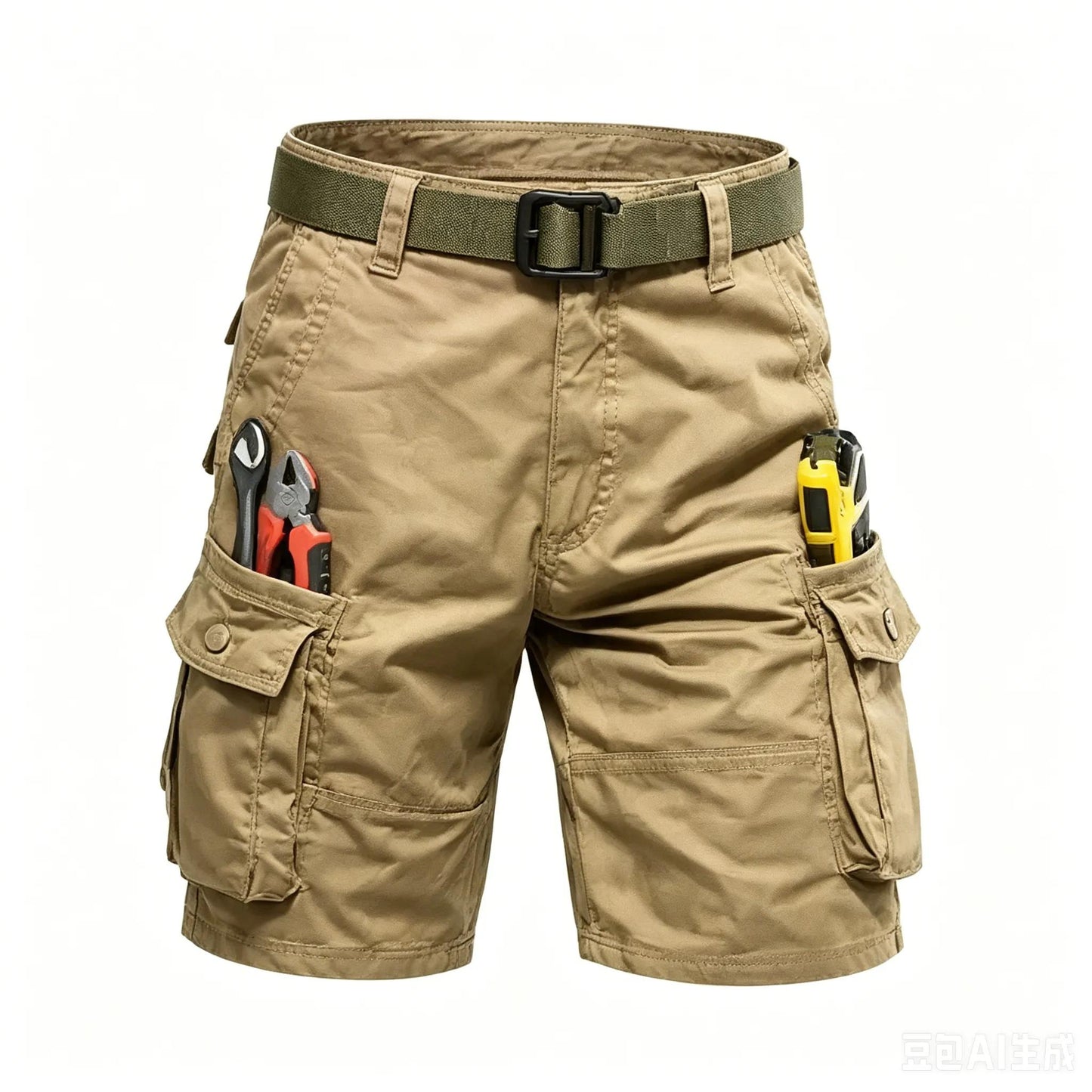 Men's Tactical Multi-Pocket Cargo Shorts