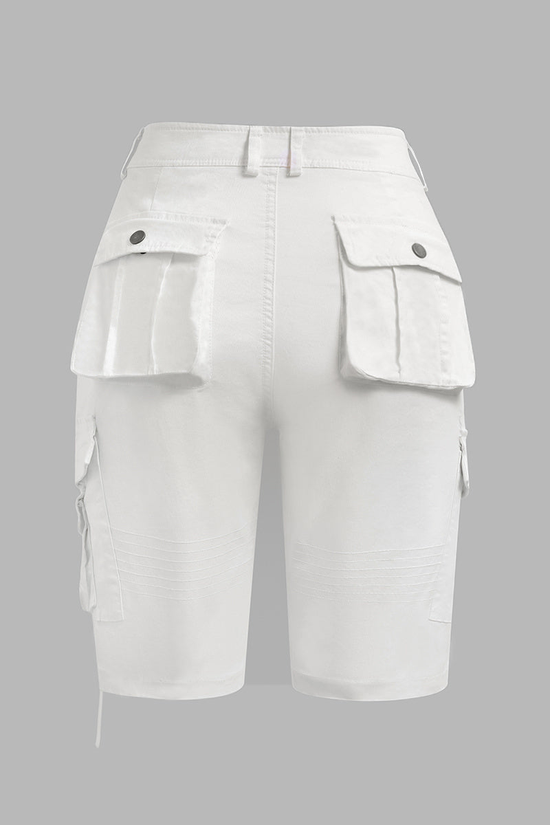 New Hot 2026🔥Stretch cargo shorts with flap pockets design