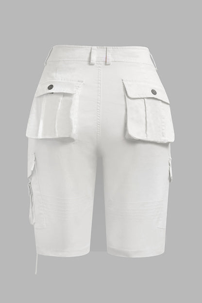 New Hot 2026🔥Stretch cargo shorts with flap pockets design