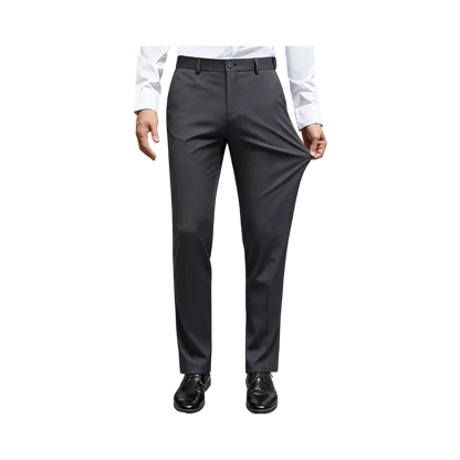 Men Stretch Dress Pants Casual Formal Trousers