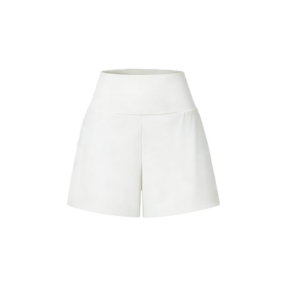 Super High Waisted Back Pocket & Side Hidden Pocket 2-in-1 Yoga Shorts