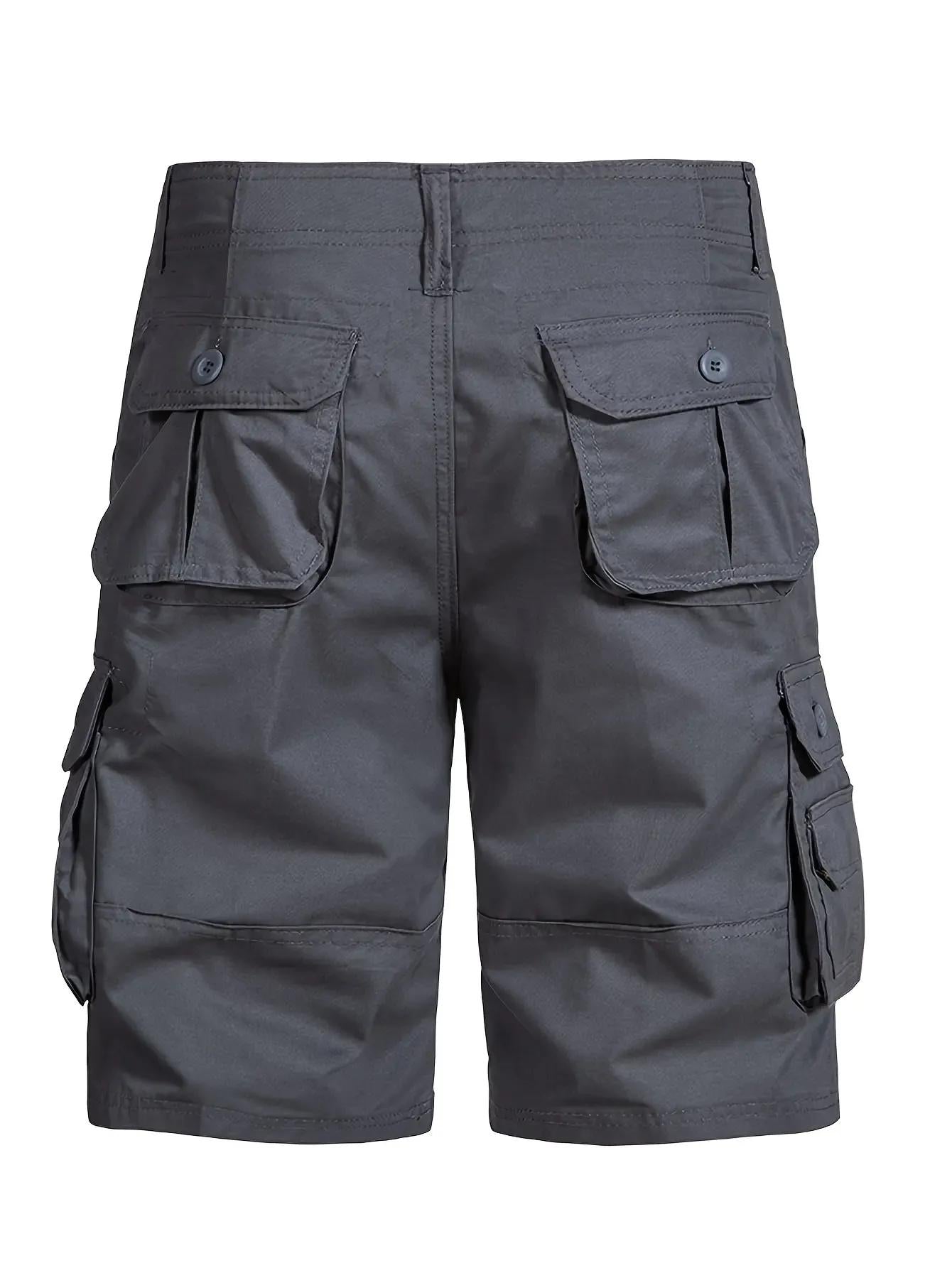 Men's Tactical Multi-Pocket Cargo Shorts