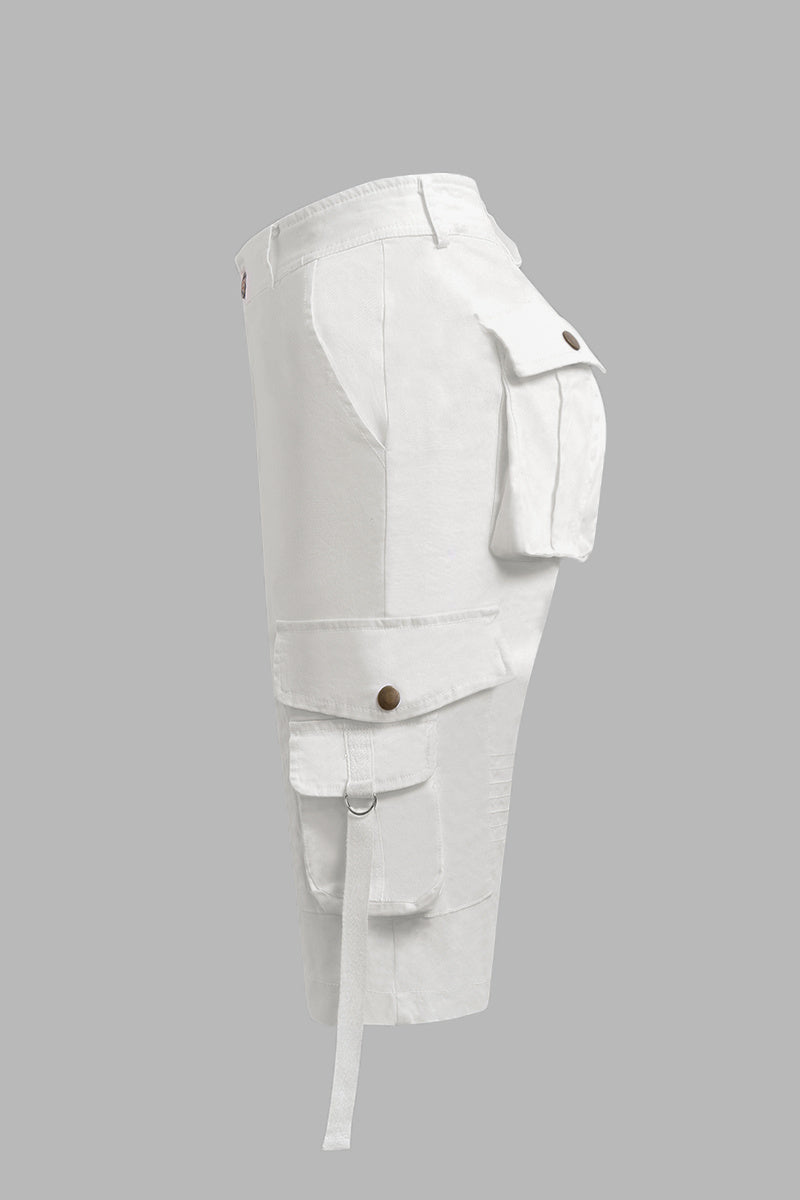 New Hot 2026🔥Stretch cargo shorts with flap pockets design