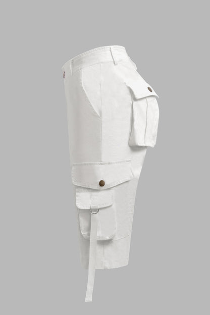 New Hot 2026🔥Stretch cargo shorts with flap pockets design