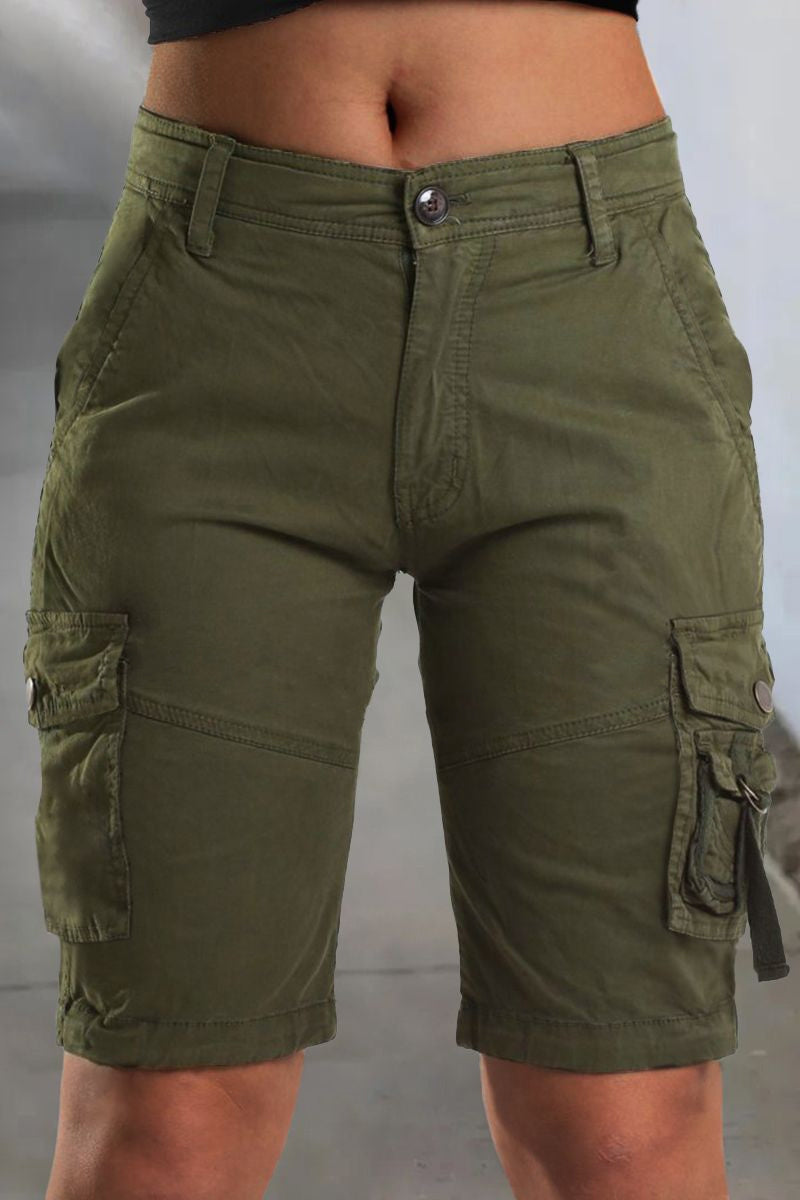 New Hot 2026🔥Stretch cargo shorts with flap pockets design