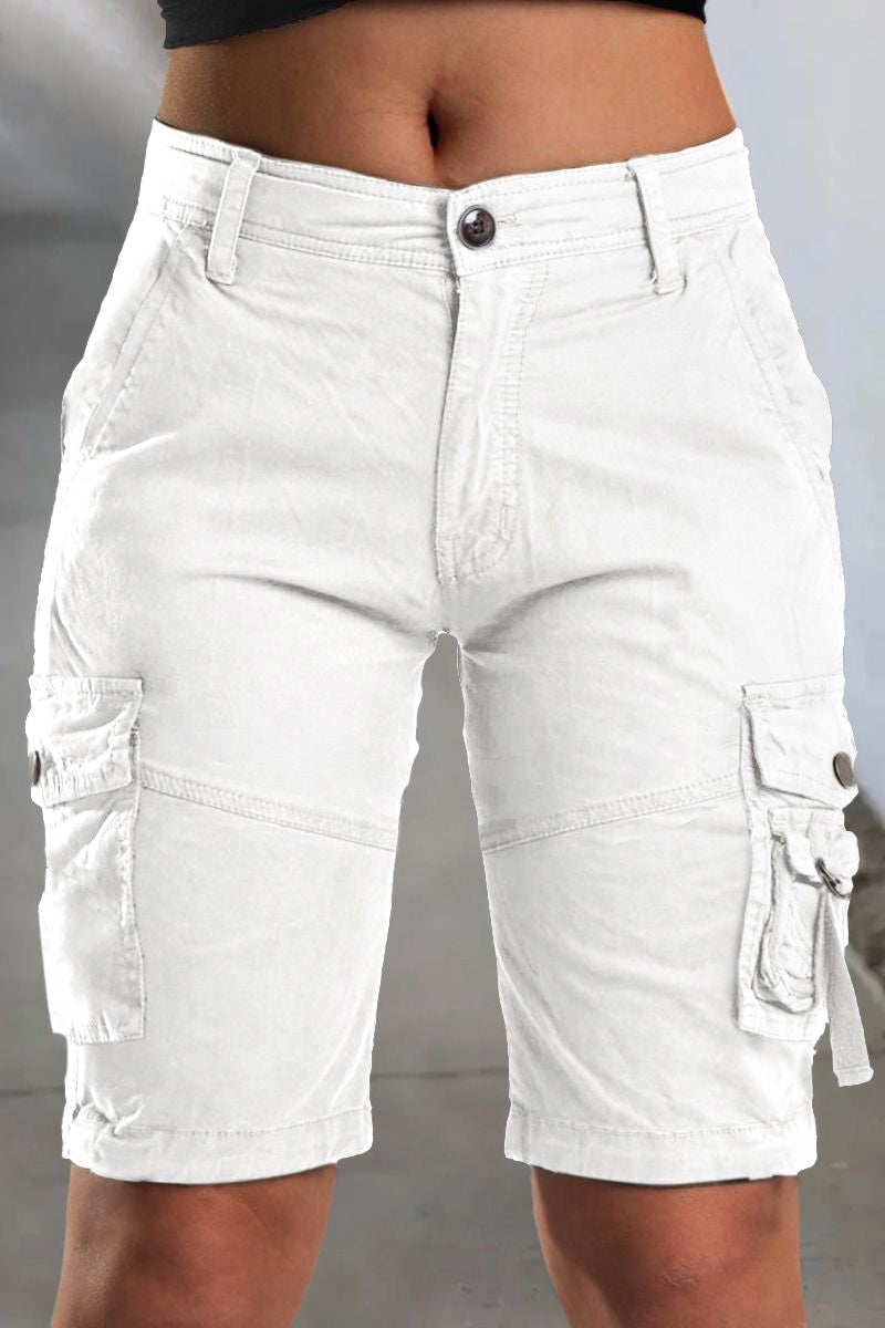 New Hot 2026🔥Stretch cargo shorts with flap pockets design
