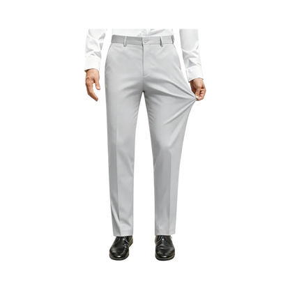 Men Stretch Dress Pants Casual Formal Trousers